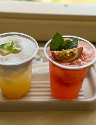 Pomegranate peach tea